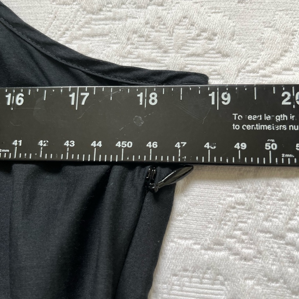 Free People Beaded Black Camisole Tank Top Cotton Silk Blend 12 - Picture 11 of 14